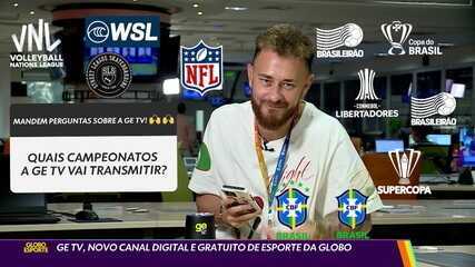 GE TV, novo canal digital e gratuito de esporte da Globo GE TV, novo canal digital e gratuito de esporte da Globo