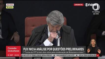 Fux fala em 'incompetência absoluta' do STF para julgar o caso Fux fala em 'incompetência absoluta' do STF para julgar o caso