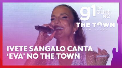 Ivete Sangalo canta 'Eva' no The Town