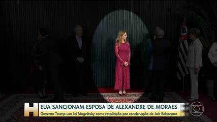 EUA sancionam mulher do juiz Alexandre de Moraes