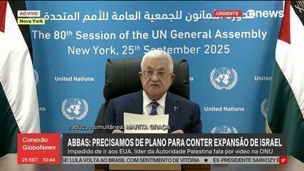 Abbas na ONU: "Apesar de tudo que nosso povo vem sofrendo, nós rejeitamos o que o Hamas fez no dia 7 de outubro"