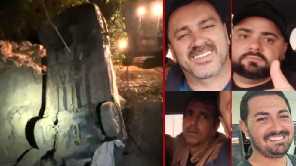Carro foi retirado do bunker na madrugada de sábado (13). — Foto: PM-PR Ambiental/Reprodução