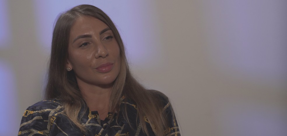 Marina Lacerda em Nova York — Foto: Reprodução/TV Globo