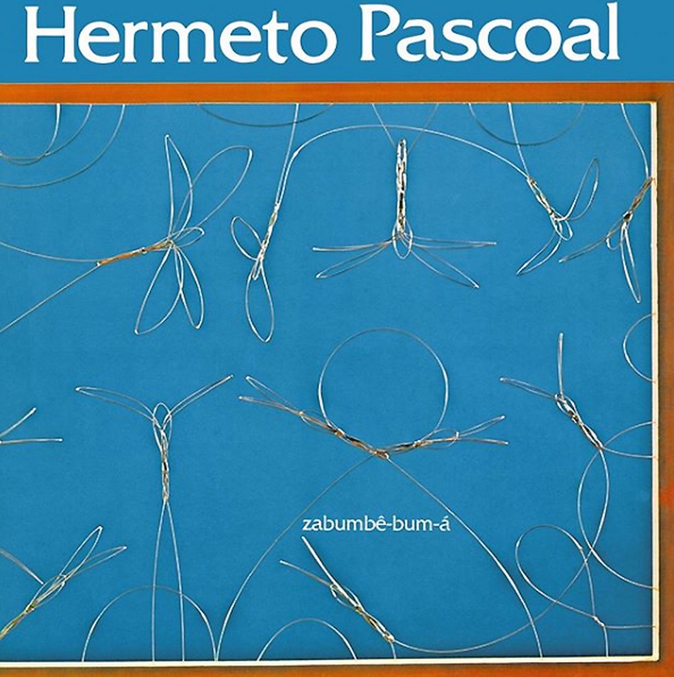 Capa do álbum 'Zambubê-bum-á', de Hermeto Pascoal — Foto: Reprodução