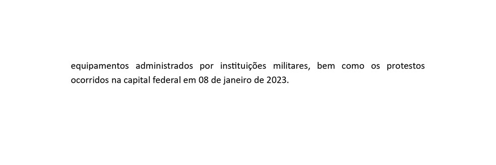 Página 3 de um dos projetos de anistia na Câmara dos Deputados — Foto: Reprodução