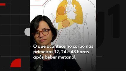 O que acontece no corpo nas primeiras 12, 24 e 48 horas após beber metanol