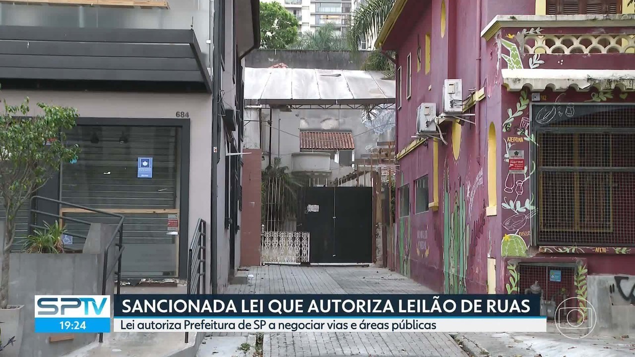Nunes sanciona lei que autoriza leilão de ruas na cidade de SP