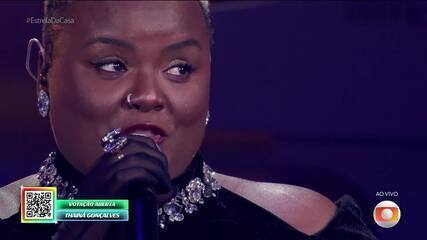 Thainá Gonçalves canta 'That's What Friends Are For' na grande final do Estrela da Casa Thainá Gonçalves canta 'That's What Friends Are For' na grande final do Estrela da Casa