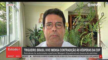 André Trigueiro: Brasil vive 'contradição' com autorização para pesquisas de petróleo na Foz do Amazonas André Trigueiro: Brasil vive 'contradição' com autorização para pesquisas de petróleo na Foz do Amazonas