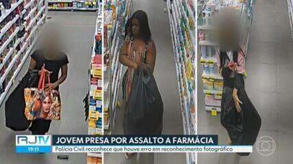 Polícia admite 'equívoco' em reconhecimento que levou à prisão de mulher por roubo em farmácia; Defensoria pede liberdade Polícia admite 'equívoco' em reconhecimento que levou à prisão de mulher por roubo em farmácia; Defensoria pede liberdade
