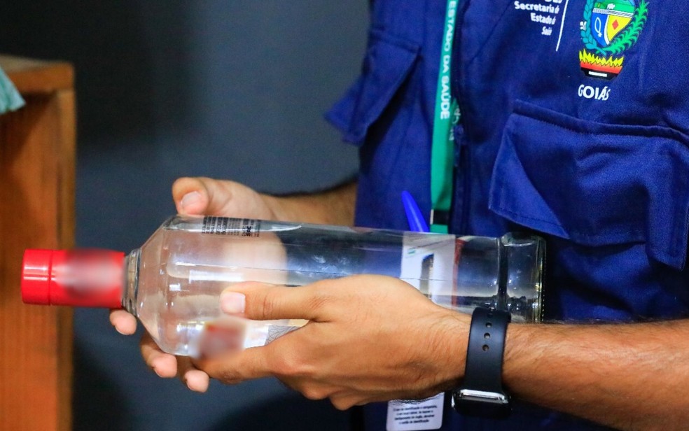 Goiás registrou o primeiro caso suspeito de intoxicação por metanol em bebida alcoólica — Foto: Wesley Costa/O Popular