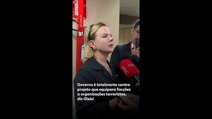 Governo é totalmente contra projeto que equipara facções a organizações terroristas