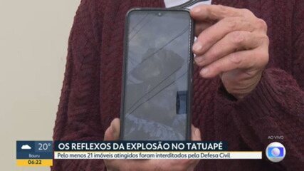 Moradora da rua onde aconteceu explosão no Tatuapé narra fuga do cachorrinho