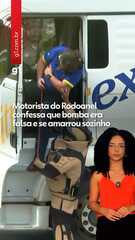 Motorista do Rodoanel confessa que bomba era falsa e se amarrou sozinho