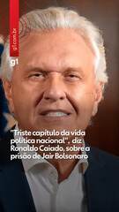 "Triste capítulo da vida política nacional", diz Ronaldo Caiado, sobre prisão de Bolsonaro