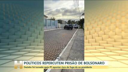 Políticos repercutem a prisão preventiva do ex-presidente Bolsonaro
