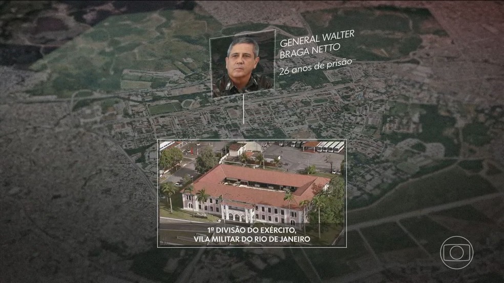 Pela primeira vez na história do Brasil, militares são presos por golpe de Estado — Foto: Reprodução/TV Globo