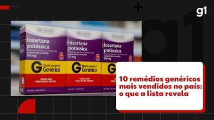 10 remédios genéricos mais vendidos no país: o que a lista revela