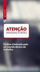 Mulher é baleada pelo ex-marido dentro do trabalho