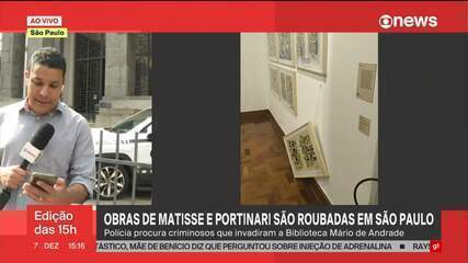 Obras de Matisse e Portinari são roubadas em São Paulo