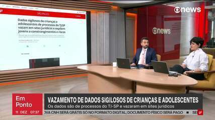 Dados sigilosos de menores em processos do TJ-SP vazam em sites