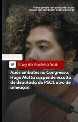 Após embates no Congresso, Hugo Motta suspende escolta de deputada do PSOL alvo de ameaças