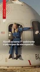 Alemã se torna 1ª cadeirante a participar de voo espacial