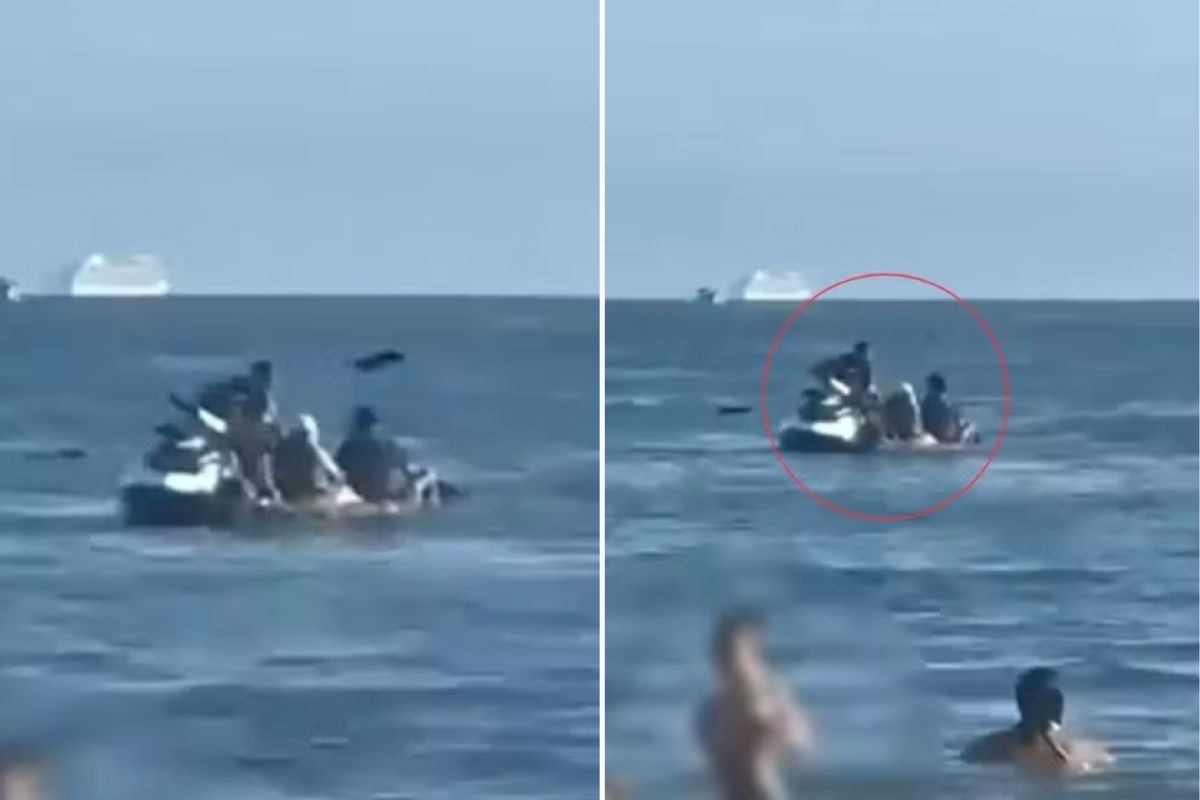 Assalto no mar: casal foi agredido com remo por ladrões em jet-ski