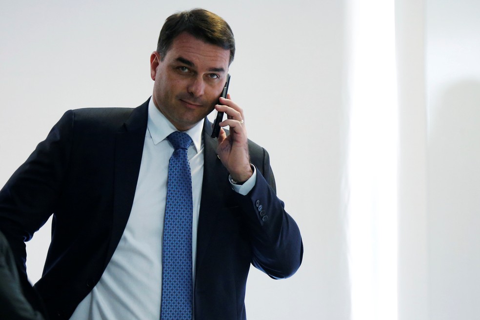 Senador Flávio Bolsonaro — Foto: REUTERS/Adriano Machado