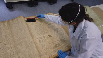 Acervo da Biblioteca Mário de Andrade tem manutenção permanente para manter tudo em condições de uso para os pesquisadores