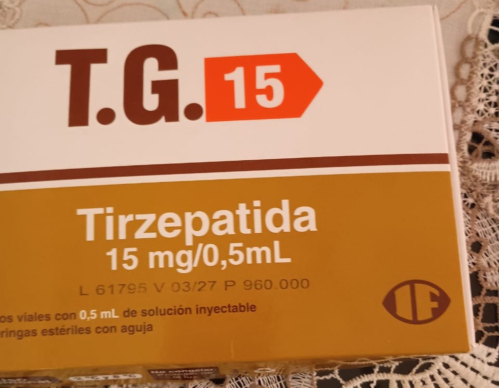 Medicamento importado por Ivete — Foto: Arquivo Pessoal