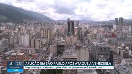 Imigrantes em SP acompanham tensão na Venezuela