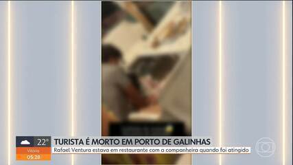 Turista é morto dentro de restaurante em Porto de Galinhas, PE