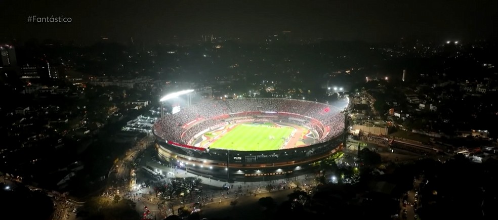 A defesa do São Paulo afirma que o clube não é alvo da investigação — Foto: Reprodução Fantástico