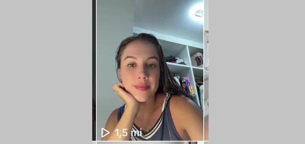 A dentista Victória Pinheiro postou vídeo nas redes sociais denunciando os preços abusivos na Praia do Forte — Foto: Reprodução/Rede Social