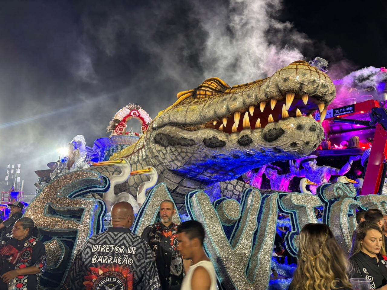 Floresta azul: Gaviões se mantém fiel e evita a cor verde no desfile