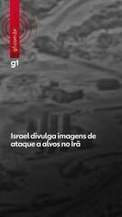 Israel divulga imagens de ataque a alvos no Irã; veja VÍDEO