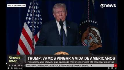 Campanha militar no Irã vai continuar até que todos os objetivos dos EUA sejam atingidos,