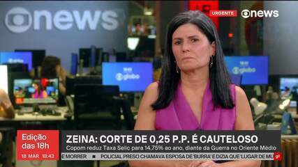 Zeina: Corte de 0,25 ponto percentual na Selic mostra cautela do BC