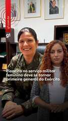 Pioneira no serviço militar feminino deve se tornar primeira general do Exército