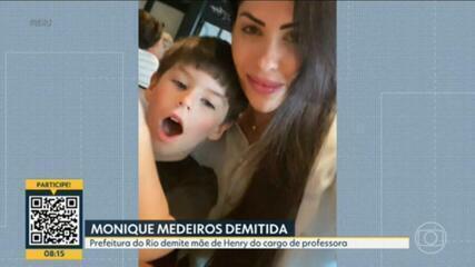 Prefeitura do Rio demite Monique Medeiros; ré pela morte do filho Henry Borel