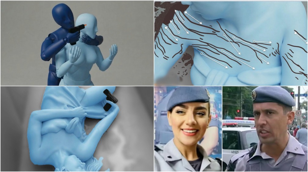 Ponto a ponto: quais foram os elementos da perícia que embasaram a prisão do tenente-coronel suspeito de matar mulher em SP — Foto: Reprodução