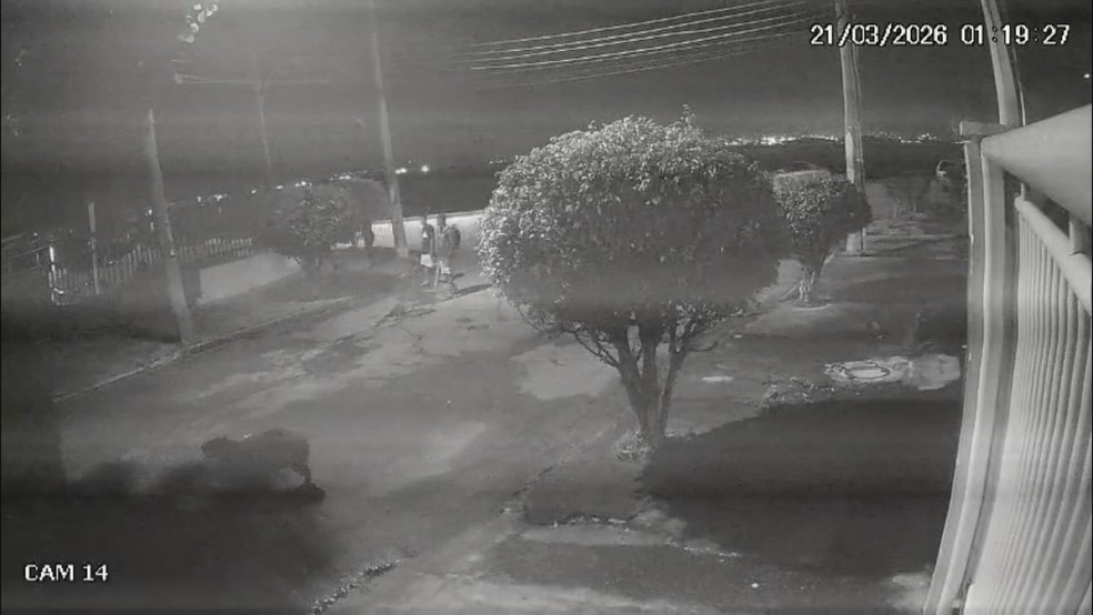 Capivara sendo perseguida pelos criminosos — Foto: Divulgação