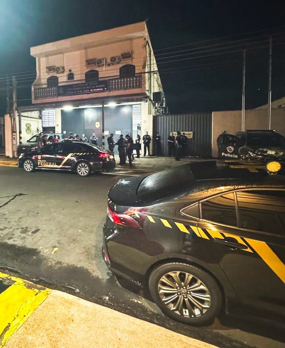 Polícia Federal realiza, na manhã desta quarta-feira (25), a chamada 'Operação Fallax' — Foto: Reprodução