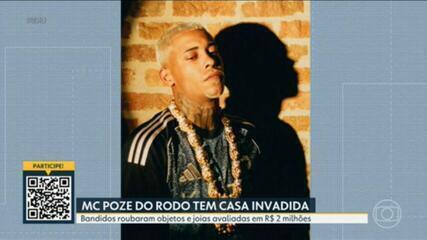 MC Poze do Rodo diz ter sido mantido refém em assalto dentro de casa