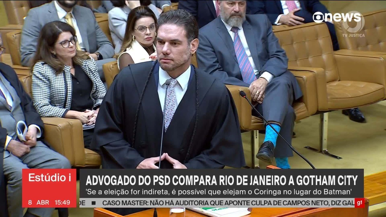 VÍDEO: Rio virou Gotham City e pode ser governado pelo Coringa se eleição for indireta, diz advogado do PSD
