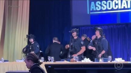 Líderes mundiais condenam ataque a tiros em jantar com Trump nos EUA