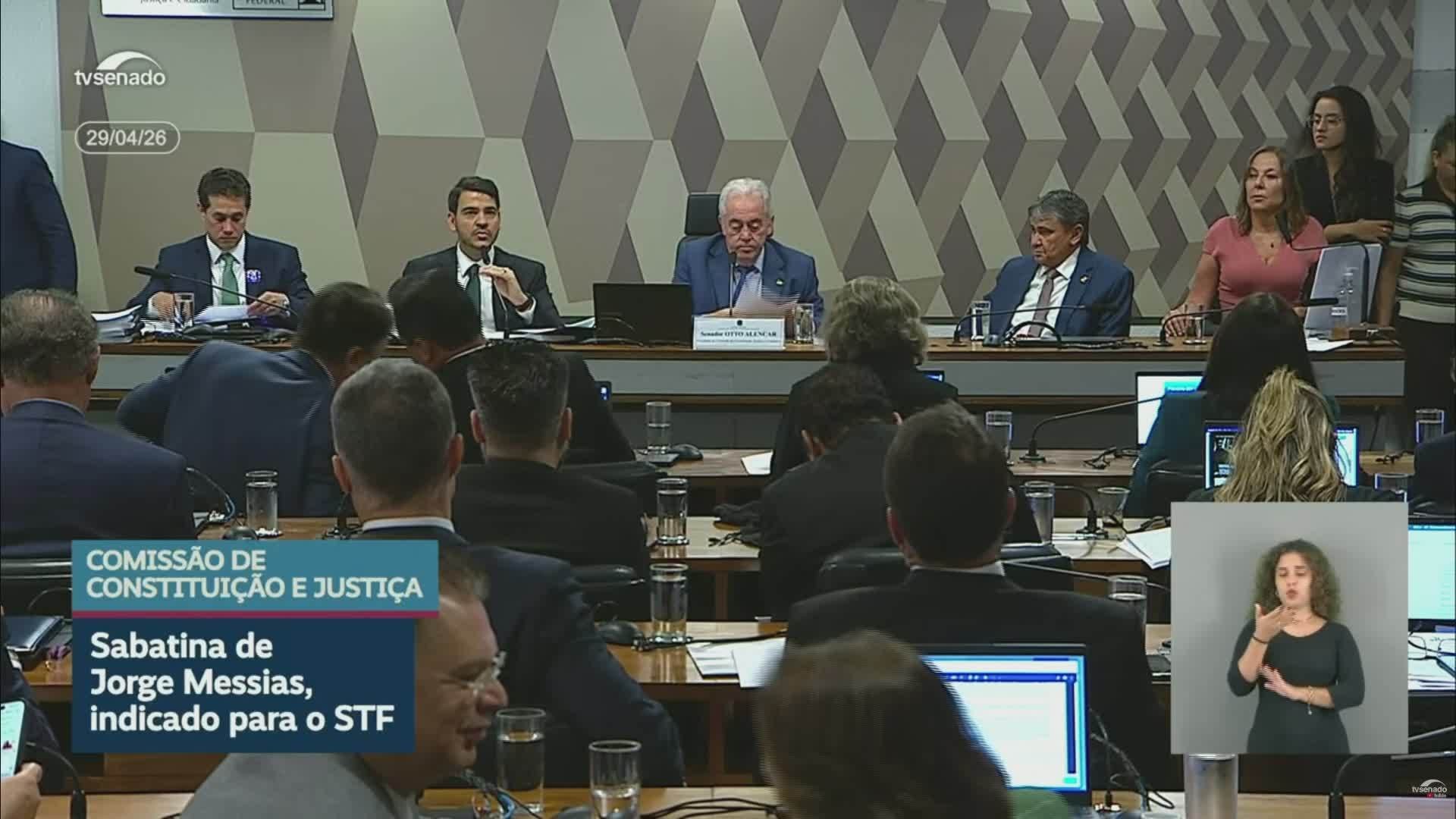 8 de janeiro, aborto, religião e mais VÍDEOS da sabatina de Messias