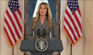 O inesperado discurso de Melania Trump sobre o caso Epstein
