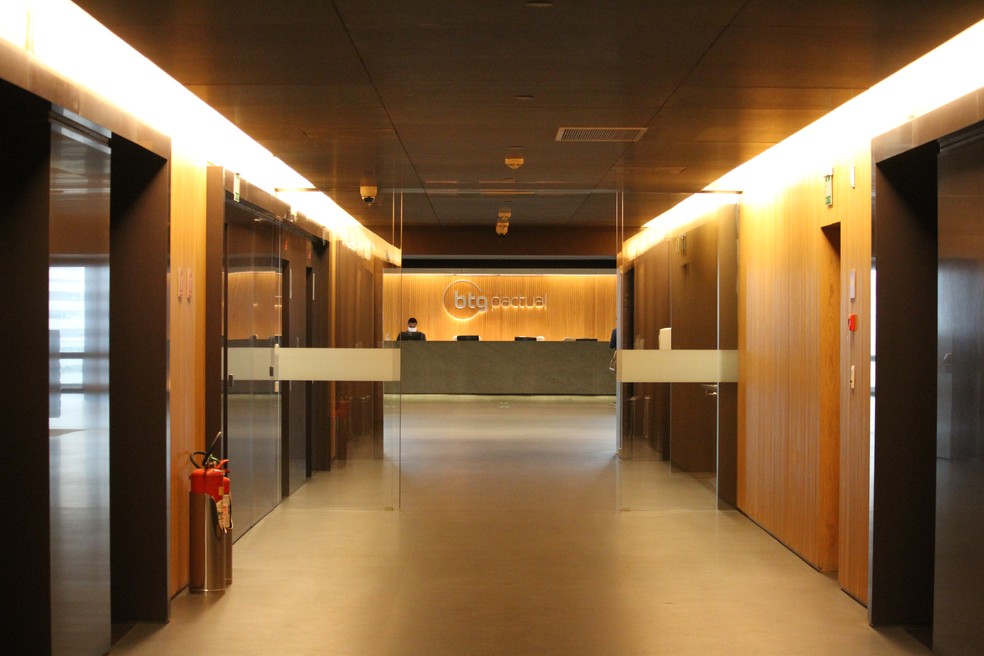 Escritório do BTG Pactual, em São Paulo — Foto: BTG/Divulgação